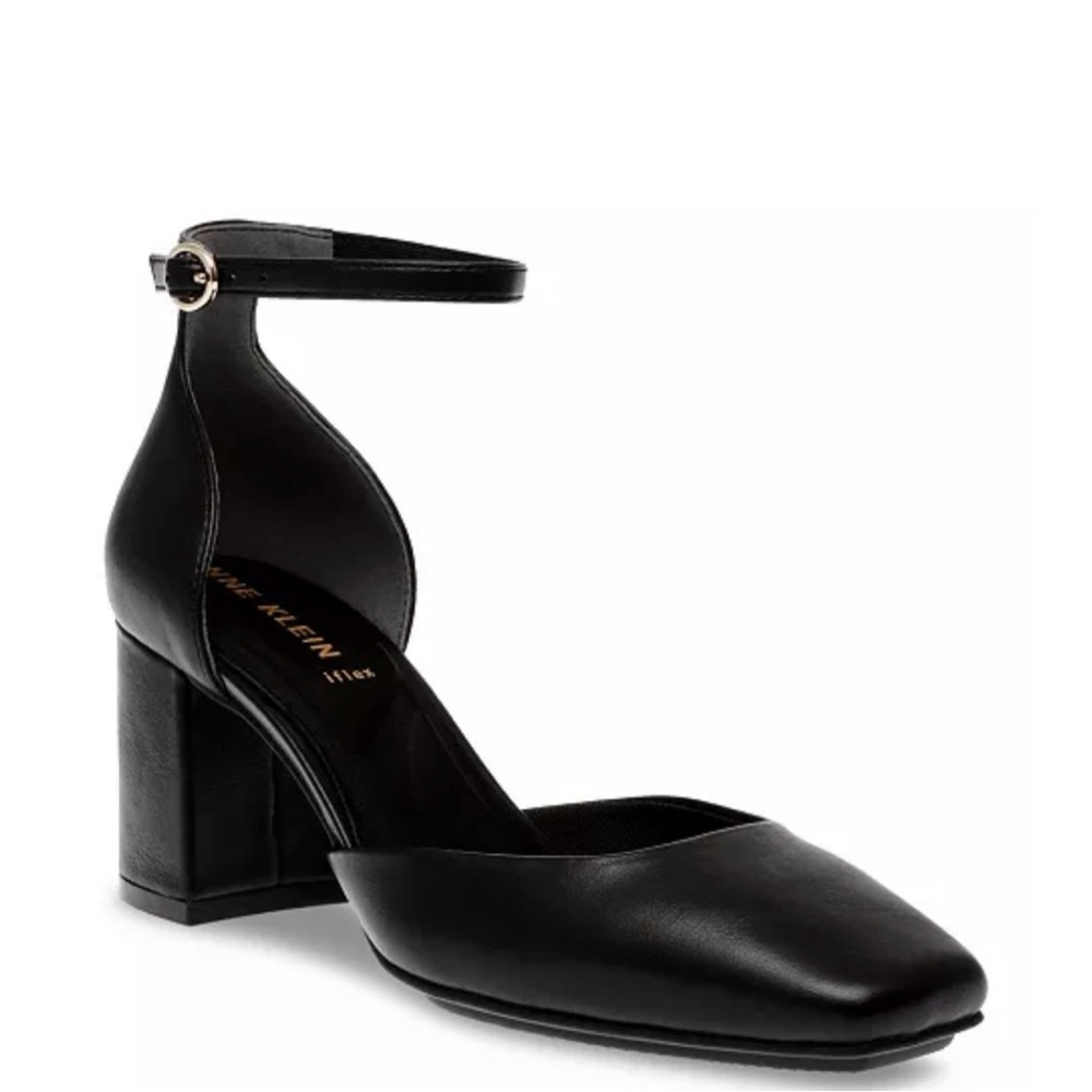 Anne Klein Lizabet Block Heel Dress Pumps NWOT
